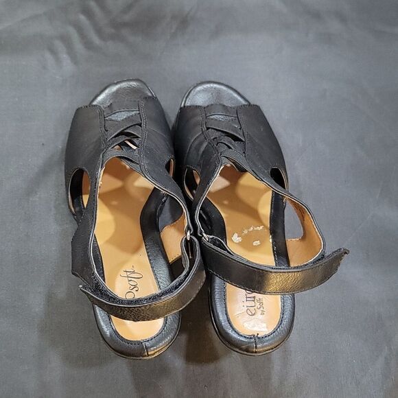 EUROSOFT VACARA LEATHER CRISS CROSS  WITH A CAGED LOOK STRAP R3 - Picture 5 of 14